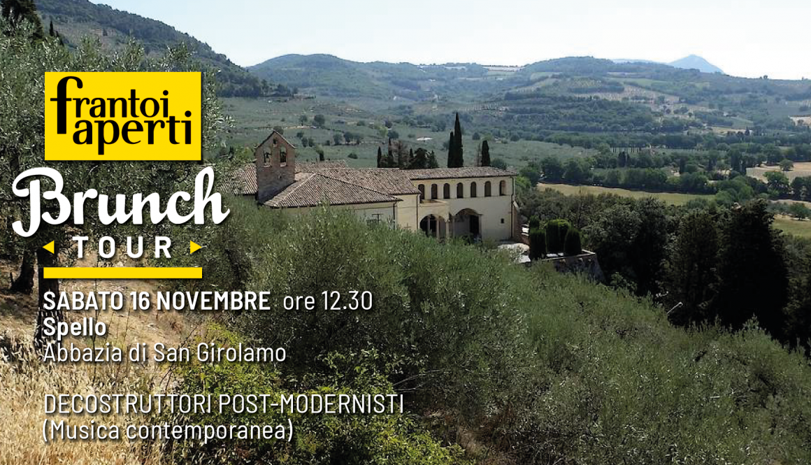 Sabato 16 novembre – Spello, Abbazia di San Girolamo