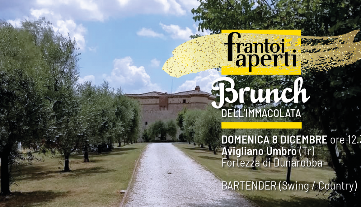 Domenica 8 dicembre – Brunch dell’Immacolata, Avigliano Umbro (Tr), la Fortezza di Dunarobba