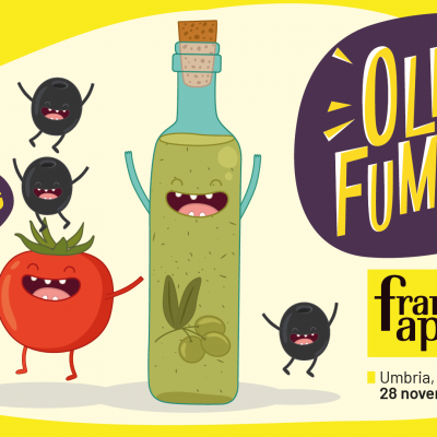 Olio a fumetti – LIVE drawing nei frantoi