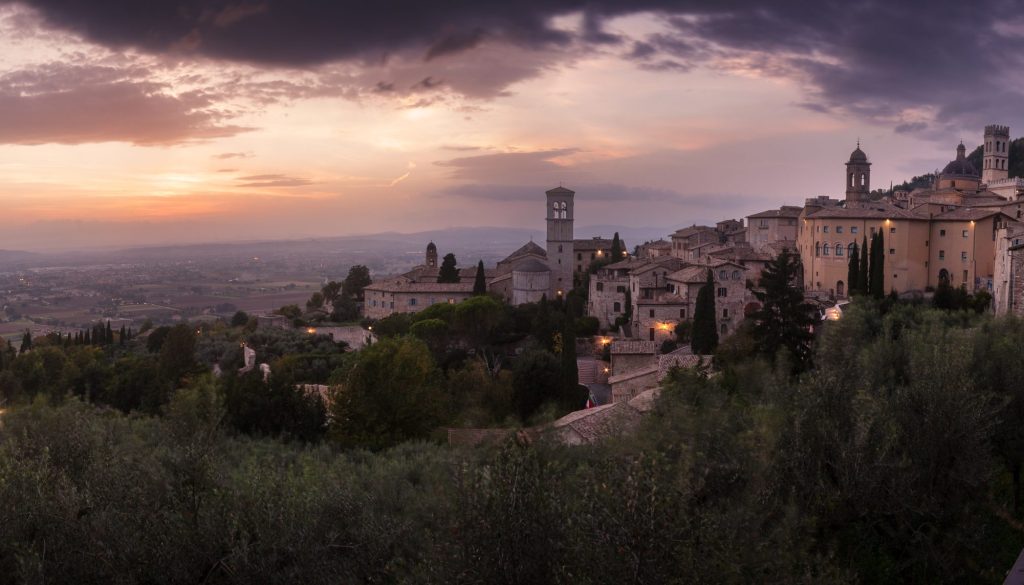 Assisi skyline.