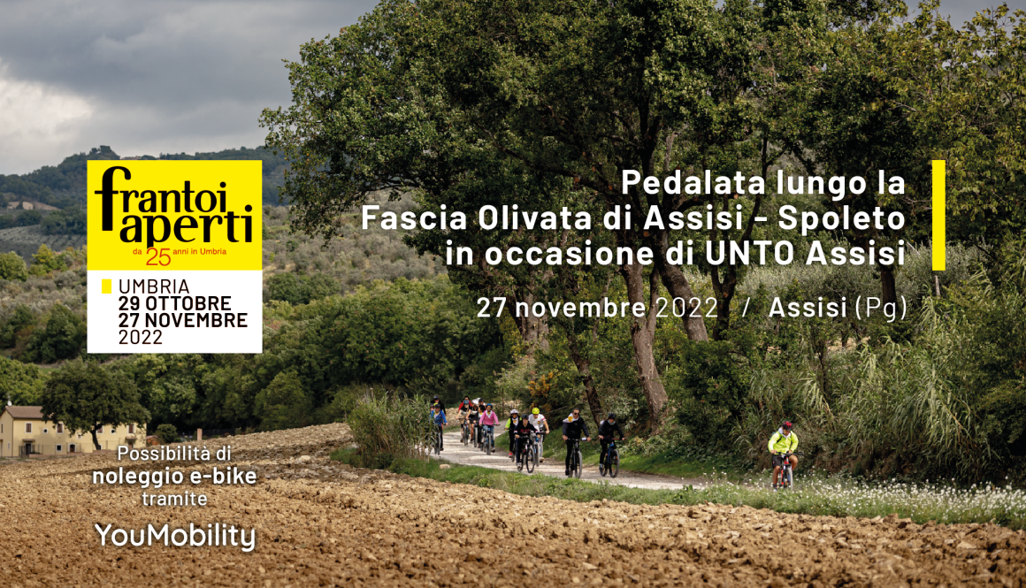 27/11/22 – Assisi (Pg) Pedalata lungo la Fascia Olivata
