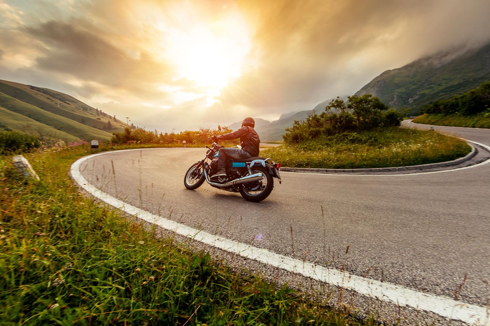 Moto giro in frantoio